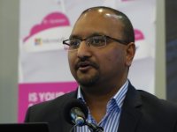 Mr Terence Delomoney (Airport General Manager: King Shaka International Airport) presenting: "ACSA initiatives to be successful"