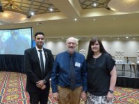 Mr Devlyn Naidoo (SAAFF), Mr Harry van Huyssteen (Transport Forum) and Ms Raelean Melaia (SAAFF)