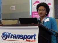 Ms Nozipho Sithole (Chief Executive: Transnet Port Terminals) presenting: "Transnet Port Terminals initiatives to be successful".
