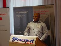 Mr Gebisa Ledwaba (Rail Projects Executive: IMPERIAL Logistics) presenting: "Intermodal: The enabler in SA - An industry perspective "