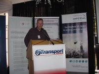 Dr Jan Havenga (Head: Centre for Supply Chain Management: University of Stellenbosch) welcoming the guests as host