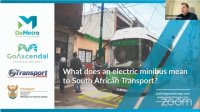 Justin Coetzee (Chief Executive Officer: Go Metro) presenting: "Towards innovative business models to utilise minibus strengths in IPTNs"