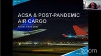 Ms Fundi Sithebe (COO: Airports Company of South Africa ) presenting: "ACSA's view on pandemic- and post-pandemic Air Cargo"