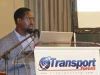 Dr Joash Mageto (Senior Lecturer: Department of Transport and Supply Chain Management: UJ) welcome the guests as host